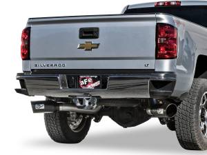 Afe - Advance Flow Engineering - 49-44080-B | AFE Power Large Bore-HD 4 IN 409 Stainless Steel DPF-Back Exhaust System w/Black Tip (2016-2016 Silverado, Sierra 2500 HD, 3500 HD V8-6.6L td) - Image 9
