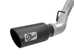 Afe - Advance Flow Engineering - 49-44080-B | AFE Power Large Bore-HD 4 IN 409 Stainless Steel DPF-Back Exhaust System w/Black Tip (2016-2016 Silverado, Sierra 2500 HD, 3500 HD V8-6.6L td) - Image 7
