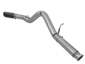 Afe - Advance Flow Engineering - 49-44081-B | AFE Power Large Bore-HD 5 IN 409 Stainless Steel DPF-Back Exhaust System w/Black Tip (2016-2016 Silverado, Sierra 2500 HD, 3500 HD V8-6.6L td) - Image 4