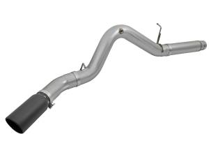 Afe - Advance Flow Engineering - 49-44081-B | AFE Power Large Bore-HD 5 IN 409 Stainless Steel DPF-Back Exhaust System w/Black Tip (2016-2016 Silverado, Sierra 2500 HD, 3500 HD V8-6.6L td) - Image 3
