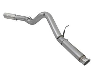 Afe - Advance Flow Engineering - 49-44081-P | AFE Power Large Bore-HD 5 IN 409 Stainless Steel DPF-Back Exhaust System w/Polished Tip (2016-2016 Silverado, Sierra 2500 HD, 3500 HD V8-6.6L td) - Image 3