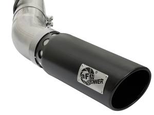 Afe - Advance Flow Engineering - 49-44085-B | AFE Power Large Bore-HD 4 IN 409 Stainless Steel DPF-Back Exhaust System w/Black Tip (2017-2019 Silverado, Sierra 2500 HD, 3500 HD V8-6.6L td) - Image 6