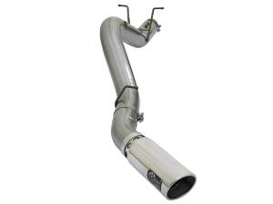 Afe - Advance Flow Engineering - 49-44085-P | AFE Power Large Bore-HD 4 IN 409 Stainless Steel DPF-Back Exhaust System w/Polished Tip (2017-2019 Silverado, Sierra 2500 HD, 3500 HD V8-6.6L td) - Image 4