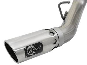 Afe - Advance Flow Engineering - 49-44086-P | AFE Power Large Bore-HD 4 IN 409 Stainless Steel DPF-Back Exhaust w/Dual Polished Tips (2017-2019 Silverado, Sierra 2500 HD, 3500 HD V8-6.6L td) - Image 4