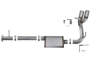 Afe - Advance Flow Engineering - 49-44096-P | AFE Power MACH Force-Xp 3 IN 409 Stainless Steel Cat-Back Exhaust System w/ Polished Tip (2017-2020 Colorado V6-3.6L) - Image 2