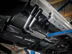 Afe - Advance Flow Engineering - 49-44098-B | AFE Power Rebel Series 3 IN to 2-1/2 IN 409 Stainless Steel Cat-Back Exhaust w/ Black Tip (2009-2019 Silverado, Sierra 1500 V6-4.3/V8-4.8/5.3L) - Image 5