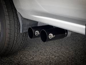 Afe - Advance Flow Engineering - 49-44098-B | AFE Power Rebel Series 3 IN to 2-1/2 IN 409 Stainless Steel Cat-Back Exhaust w/ Black Tip (2009-2019 Silverado, Sierra 1500 V6-4.3/V8-4.8/5.3L) - Image 6