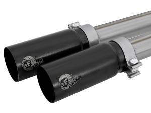 Afe - Advance Flow Engineering - 49-44098-B | AFE Power Rebel Series 3 IN to 2-1/2 IN 409 Stainless Steel Cat-Back Exhaust w/ Black Tip (2009-2019 Silverado, Sierra 1500 V6-4.3/V8-4.8/5.3L) - Image 4