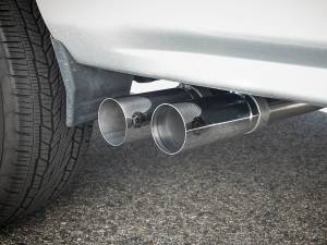 Afe - Advance Flow Engineering - 49-44098-P | AFE Power Rebel Series 3 IN to 2-1/2 IN 409 Stainless Steel Cat-Back Exhaust w/ Polish Tip (2009-2019 Silverado, Sierra 1500 V6-4.3/V8-4.8/5.3L) - Image 6
