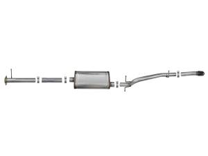 Afe - Advance Flow Engineering - 49-44099-B | AFE Power MACH Force-Xp 3 IN 409 Stainless Cat-Back Hi-Tuck Exhaust System w/ Black Tip (2015-2021 Colorado L4-2.5L/V6-3.6L) - Image 2