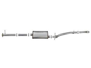 Afe - Advance Flow Engineering - 49-44099-P | AFE Power MACH Force-Xp 3 IN 409 Stainless Cat-Back Hi-Tuck Exhaust System w/ Polished Tip (2015-2021 Colorado L4-2.5L/V6-3.6L) - Image 2