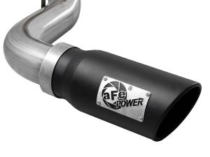 Afe - Advance Flow Engineering - 49-44107-B | AFE Power Apollo GT Series 3 IN 409 Stainless Steel Cat-Back Exhaust System w/ Black Tip (2019-2024 Silverado, Sierra 1500 V6-4.3L/V8-5.3L) - Image 4