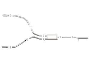 Afe - Advance Flow Engineering - 49-44111-P | AFE Power Apollo GT Series 3 IN 409 Stainless Steel Cat-Back Exhaust System w/ Polish Tip (2009-2018 Silverado, Sierra 1500 V6-4.3/V8-4.8/5.3L) - Image 2
