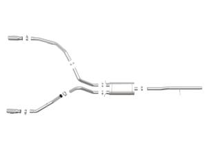 Afe - Advance Flow Engineering - 49-44112-P | AFE Power Apollo GT Series 3 IN 409 Stainless Steel Cat-Back Exhaust System w/ Polish Tip (2009-2019 Silverado, Sierra 1500 V6-4.3/V8-4.8/5.3L) - Image 2