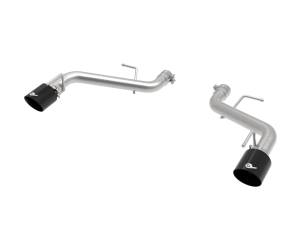 Afe - Advance Flow Engineering - 49-44118-B | AFE Power MACH Force-Xp 2-1/2 IN 409 Stainless Steel Axle-Back Exhaust System Black (2016-2024 Camaro SS V8-6.2L) - Image 1