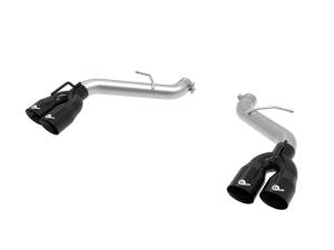 Afe - Advance Flow Engineering - 49-44119NM-B | AFE Power MACH Force-Xp 2-1/2 IN 409 Stainless Steel Axle-Back Exhaust System Black (2016-2024 Camaro SS V8-6.2L) - Image 1