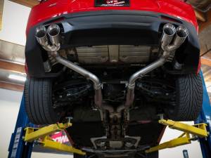 Afe - Advance Flow Engineering - 49-44119NM-P | AFE Power MACH Force-Xp 2-1/2 IN 409 Stainless Steel Axle-Back Exhaust System Polished (2016-2024 Camaro SS V8-6.2L) - Image 3