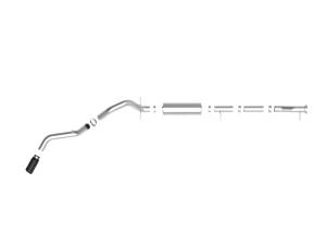 Afe - Advance Flow Engineering - 49-44122-B | AFE Power Apollo GT Series 4 IN 409 Stainless Steel Cat-Back Exhaust System w/ Black Tip (2020-2024 Silverado, Sierra 2500 HD, 3500 HD V8-6.6L) - Image 2