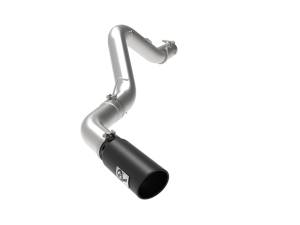 Afe - Advance Flow Engineering - 49-44125-B | AFE Power Large Bore-HD 5 IN 409 Stainless Steel DPF-Back Exhaust System w/Black Tip (2020-2023 Silverado, Sierra 2500 HD, 3500 HD V8-6.6L td) - Image 1