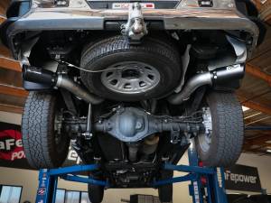 Afe - Advance Flow Engineering - 49-44126-B | AFE Power Large Bore-HD 4 IN 409 Stainless Steel DPF-Back Exhaust System w/Black Tip (2020-2024 Silverado, Sierra 2500 HD, 3500 HD V8-6.6L td) - Image 4