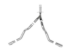 Afe - Advance Flow Engineering - 49-44126-P | AFE Power Large Bore-HD 4 IN 409 Stainless Steel DPF-Back Exhaust System w/Polished Tip (2020-2024 Silverado, Sierra 2500 HD, 3500 HD V8-6.6L td) - Image 2