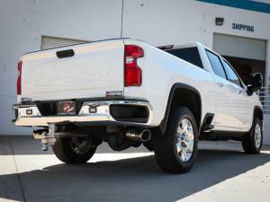 Afe - Advance Flow Engineering - 49-44126-P | AFE Power Large Bore-HD 4 IN 409 Stainless Steel DPF-Back Exhaust System w/Polished Tip (2020-2024 Silverado, Sierra 2500 HD, 3500 HD V8-6.6L td) - Image 6