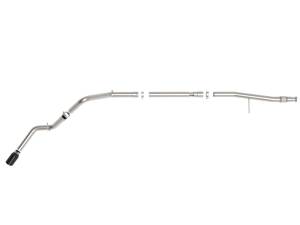 Afe - Advance Flow Engineering - 49-44128-B | AFE Power Large Bore-HD 3 IN 409 Stainless Steel DPF-Back Exhaust System w/Black Tip (2020-2021 Silverado, Sierra 1500 L6-3.0L td) - Image 2