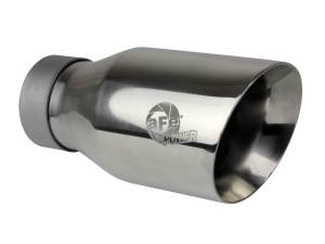 Afe - Advance Flow Engineering - 49-44128-P | AFE Power Large Bore-HD 3 IN 409 Stainless Steel DPF-Back Exhaust System w/Polished Tip (2020-2021 Silverado, Sierra 1500 L6-3.0L td) - Image 4
