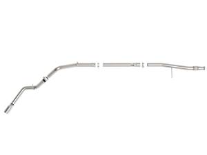 Afe - Advance Flow Engineering - 49-44128-P | AFE Power Large Bore-HD 3 IN 409 Stainless Steel DPF-Back Exhaust System w/Polished Tip (2020-2021 Silverado, Sierra 1500 L6-3.0L td) - Image 2