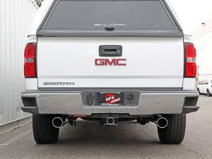 Afe - Advance Flow Engineering - 49-44135-P | AFE Power Apollo GT Series 3 IN Cat-Back Exhaust System w/ Dual Rear Exit w/ Polish Tips (2009-2018 Silverado, Sierra 1500 V6-4.3L/V8-4.8/5.3L) - Image 7