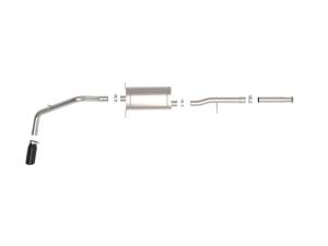Afe - Advance Flow Engineering - 49-44136-B | AFE Power Apollo GT Series 3 IN 409 Stainless Steel Cat-Back Exhaust System w/ Black Tip (2009-2018 Silverado, Sierra 1500 V6-4.3L/V8-4.8/5.3L) - Image 2