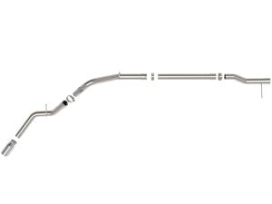 Afe - Advance Flow Engineering - 49-44144-P | AFE Power Large Bore-HD 3 IN 409 Stainless Steel DPF-Back Exhaust System w/Polished Tip (2023-2025 Silverado, Sierra 1500 L6-3.0L td) - Image 2
