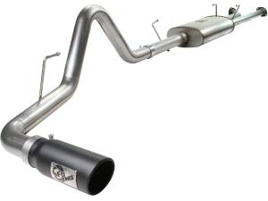 49-46006-B | AFE Power MACH Force-Xp 3 IN 409 Stainless Steel Cat-Back Exhaust System w/Black Tip (2007-2009 Tundra V8-5.7L)