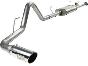 49-46006-P | AFE Power MACH Force-Xp 3 IN 409 Stainless Steel Cat-Back Exhaust System w/Polished Tip (2007-2009 Tundra V8-5.7L)