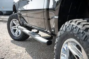 Rough Country - 21004 | Rough Country Oval Nerf Steps For Ram 1500 / 1500 TRX | Crew Cab - Image 9