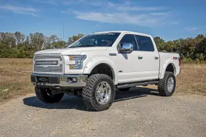 Rough Country - 21005 | Rough Country Oval Nerf Steps For Ford F-150 / Lightning / F-250 Super Duty / F-350 Super Duty / Raptor | Crew Cab - Image 9