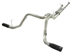 49-46014-B | AFE Power MACH Force-Xp 2-1/2 IN to 3 IN 409 Stainless Steel Cat-Back Exhaust w/ Black Tip (2010-2021 Tundra V8-5.7L)