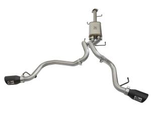 Afe - Advance Flow Engineering - 49-46029-B | AFE Power MACH Force-Xp 3 IN to 2-1/2 IN 409 Stainless Steel Cat-Back Exhaust w/ Black Tip (2007-2018 FJ Cruiser V6-4.0L) - Image 3