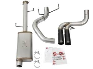 Afe - Advance Flow Engineering - 49-46030-B | AFE Power Rebel Series 3 IN Cat-Back Exhaust System w/ Mid-Side Exit Black Tips (2007-2018 FJ Cruiser V6-4.0L) - Image 2