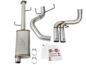 Afe - Advance Flow Engineering - 49-46030-P | AFE Power Rebel Series 3 IN Cat-Back Exhaust System w/ Mid-Side Exit Polished Tips (2007-2018 FJ Cruiser V6-4.0L) - Image 2