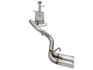 Afe - Advance Flow Engineering - 49-46030-P | AFE Power Rebel Series 3 IN Cat-Back Exhaust System w/ Mid-Side Exit Polished Tips (2007-2018 FJ Cruiser V6-4.0L) - Image 3