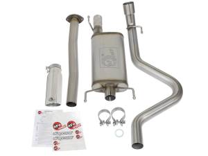 Afe - Advance Flow Engineering - 49-46031-P | AFE Power MACH Force-Xp 2-1/2 IN 409 Stainless Steel Cat-Back Exhaust System w/Polished Tip (2005-2012 Tacoma L4-2.7L) - Image 2