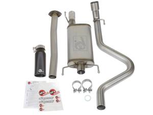 Afe - Advance Flow Engineering - 49-46031-B | AFE Power MACH Force-Xp 2-1/2 IN 409 Stainless Steel Cat-Back Exhaust System w/Black Tip (2005-2012 Tacoma L4-2.7L) - Image 2