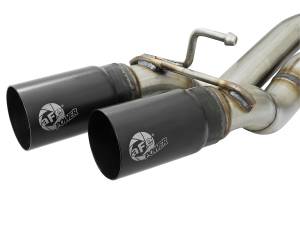 Afe - Advance Flow Engineering - 49-46032-B | AFE Power Rebel Series 3 IN Cat-Back Exhaust System w/ Dual Mid-Side Exit Black Tips (2016-2023 Tacoma V6-3.5L) - Image 2