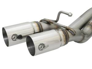 Afe - Advance Flow Engineering - 49-46032-P | AFE Power Rebel Series 3 IN Cat-Back Exhaust System w/ Dual Mid-Side Exit Polished Tips (2016-2023 Tacoma V6-3.5L) - Image 2