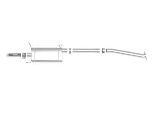 Afe - Advance Flow Engineering - 49-46046 | AFE Power ROCK BASHER 2-1/2 IN 409 Stainless Steel Cat-Back Exhaust System (2016-2023 Tacoma L4-2.7L / V6-3.5L) - Image 2