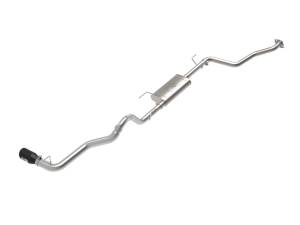 49-46071-B | AFE Power Apollo GT Series 2-1/2 IN to 3 IN 409 SS Cat-Back Exhaust System w/ Black Tip (2024-2024 Tacoma L4-2.4L t)