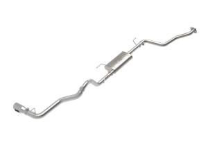 49-46071-P | AFE Power Apollo GT Series 2-1/2 IN to 3 IN 409 SS Cat-Back Exhaust System w/ Polish Tip (2024-2024 Tacoma L4-2.4L t)