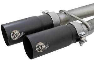 Afe - Advance Flow Engineering - 49-46124-B | AFE Power Rebel Series 3 IN 409 Stainless Steel Cat-Back Exhaust System w/Black Tips (2004-2015 Titan V8-5.6L) - Image 6