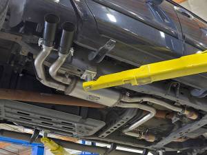 Afe - Advance Flow Engineering - 49-46124-B | AFE Power Rebel Series 3 IN 409 Stainless Steel Cat-Back Exhaust System w/Black Tips (2004-2015 Titan V8-5.6L) - Image 7